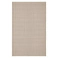 thumbnail image 1 of Pinstripe Brown/Ivory Handwoven Indoor/Outdoor Rug, 2'6" x 8' Runner, 1 of 6