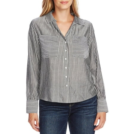 Pinstripe Double-Pocket Shirt
