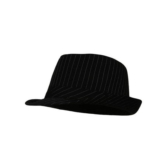 Pinstripe Fedora Hat - Small/Medium