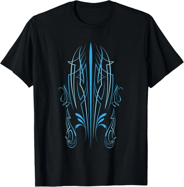 Pinstripe Shirt With Metal