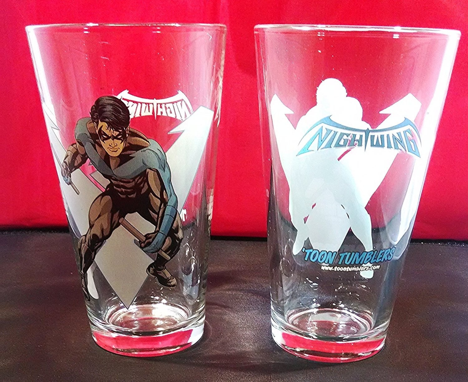 Wonder Woman in Action Mini Glass