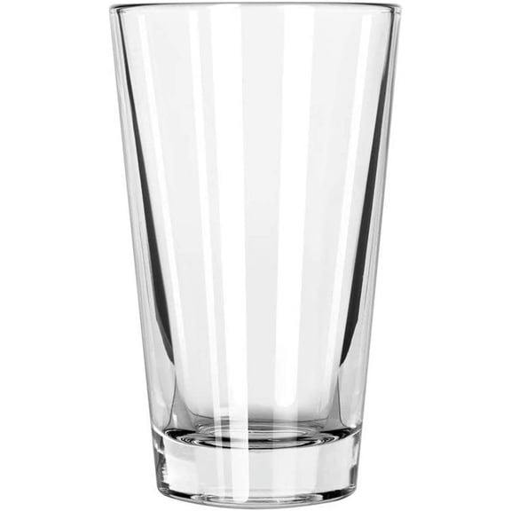 Pint Glass with DuraTuff Rim, 16oz - Set of 4