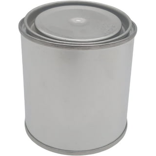 15 Pcs Mini Clear Paint Can Containers 2.95 Inch Tall Empty Paint Cans With  Lids Pvc Small Paint Bu