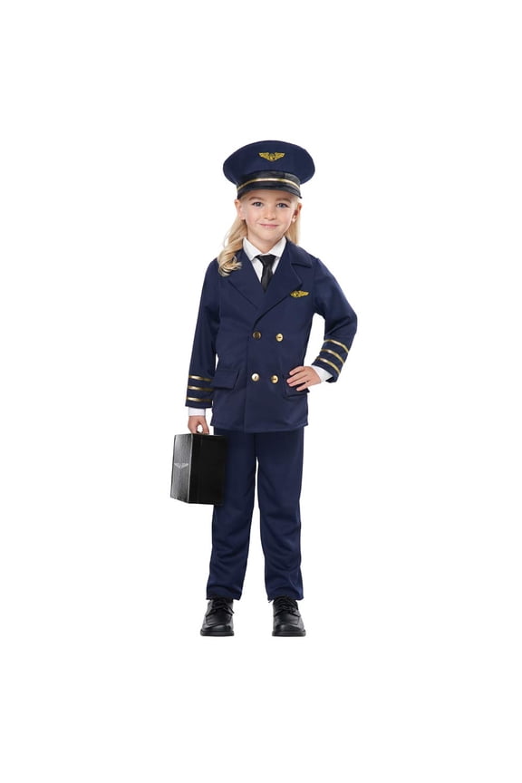 Pint Sized Pilot Toddler Costume