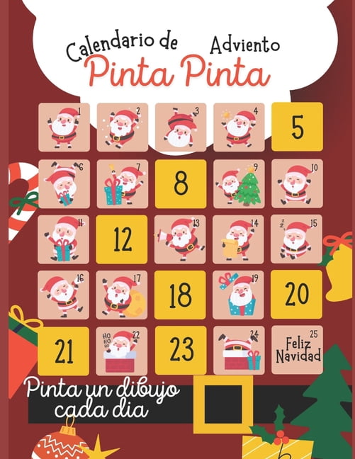 Pinta Pinta: Calendario de adviento, (Paperback)