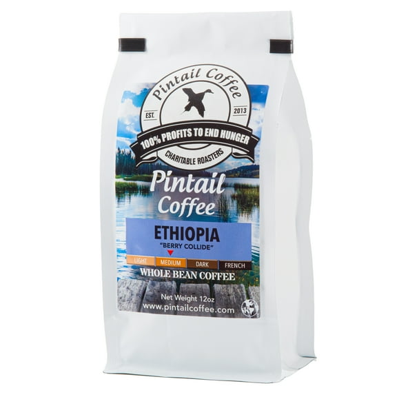 Pintail Coffee Ethiopian "Berry Collide" Bagged Whole Bean Coffee