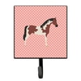 thumbnail image 1 of Pinto Horse Pink Check Leash or Key Holder, 1 of 1