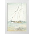 thumbnail image 1 of Pinto, Patricia 11x14 White Modern Wood Framed Museum Art Print Titled - Cape Cod Sailboat I, 1 of 4