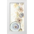 thumbnail image 1 of Pinto, Patricia 11x18 White Modern Wood Framed Museum Art Print Titled - Tall Agates Flying Watercolor, 1 of 4