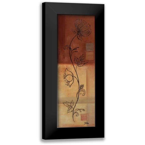 Pinto, Patricia 11x24 Black Modern Framed Museum Art Print Titled - Nice Illustration II