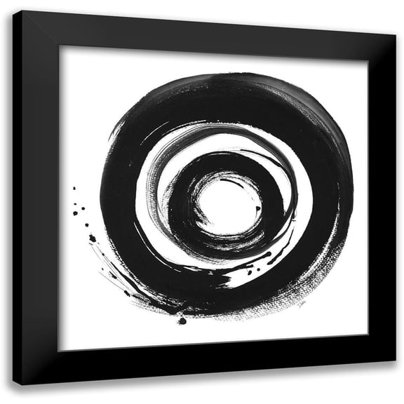Pinto, Patricia 12x12 Black Modern Framed Museum Art Print Titled - African Circle
