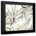 thumbnail image 1 of Pinto, Patricia 12x12 Black Modern Framed Museum Art Print Titled - Selva Black And Gold Sketch II, 1 of 5