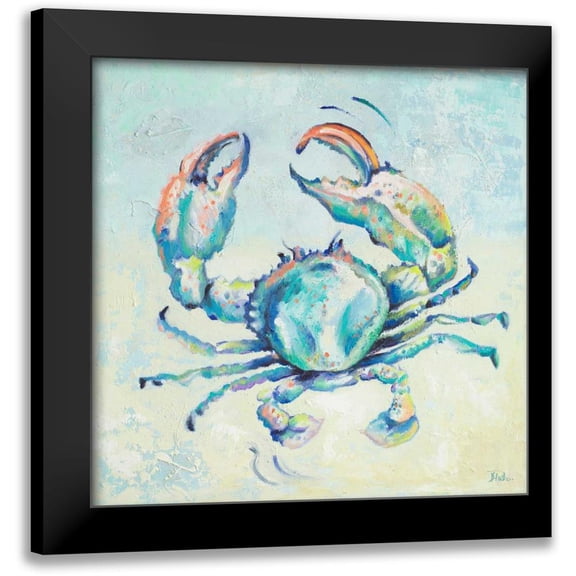 Pinto, Patricia 12x12 Black Modern Framed Museum Art Print Titled - Surf Side I