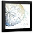thumbnail image 1 of Pinto, Patricia 12x12 Black Modern Framed Museum Art Print Titled - Water Sand Dollar, 1 of 5