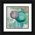 thumbnail image 1 of Pinto, Patricia 12x12 Black Ornate Wood Framed with Double Matting Museum Art Print Titled - Globalization, 1 of 4