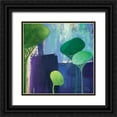 thumbnail image 1 of Pinto, Patricia 12x12 Black Ornate Wood Framed with Double Matting Museum Art Print Titled - Night Is Coming I, 1 of 4