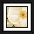 thumbnail image 1 of Pinto, Patricia 12x12 Black Ornate Wood Framed with Double Matting Museum Art Print Titled - Written In The Wind II, 1 of 4