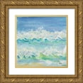 thumbnail image 1 of Pinto, Patricia 12x12 Gold Ornate Wood Framed with Double Matting Museum Art Print Titled - Las Olas Square II, 1 of 4