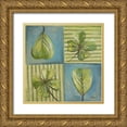 thumbnail image 1 of Pinto, Patricia 12x12 Gold Ornate Wood Framed with Double Matting Museum Art Print Titled - Natura I, 1 of 4