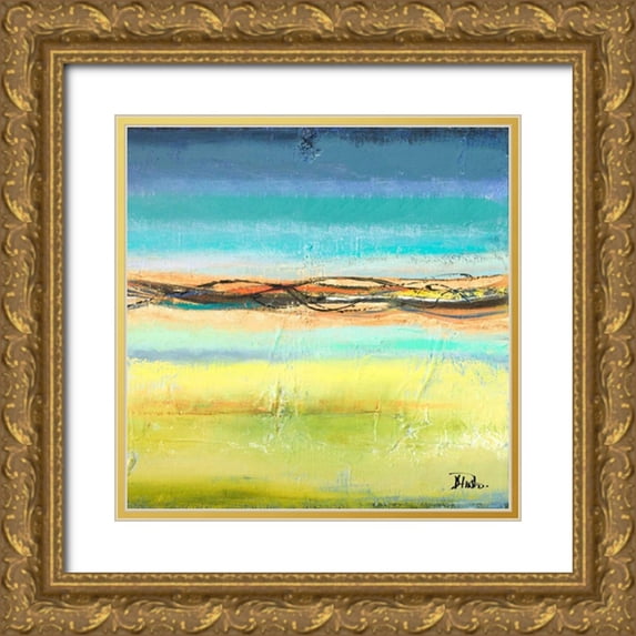 Pinto, Patricia 12x12 Gold Ornate Wood Framed with Double Matting Museum Art Print Titled - Twilight II