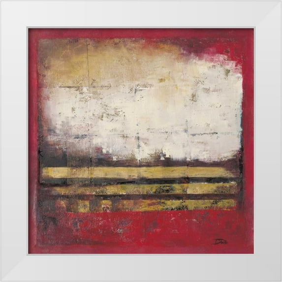 Pinto, Patricia 12x12 White Modern Wood Framed Museum Art Print Titled - Abstract I