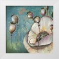 thumbnail image 1 of Pinto, Patricia 12x12 White Modern Wood Framed Museum Art Print Titled - Blue Poppies I, 1 of 4