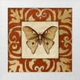 thumbnail image 1 of Pinto, Patricia 12x12 White Modern Wood Framed Museum Art Print Titled - Moroccan Butterfly II, 1 of 4