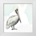 thumbnail image 1 of Pinto, Patricia 12x12 White Modern Wood Framed Museum Art Print Titled - Turquoise Pelican, 1 of 4