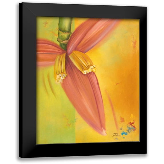 Pinto, Patricia 12x14 Black Modern Framed Museum Art Print Titled - Exotica II