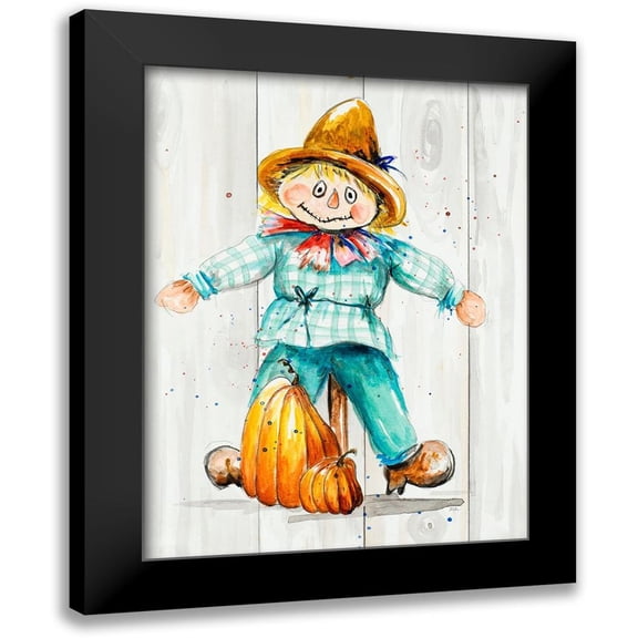 Pinto, Patricia 12x14 Black Modern Framed Museum Art Print Titled - Scarecrow