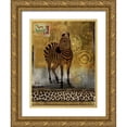 thumbnail image 1 of Pinto, Patricia 12x14 Gold Ornate Wood Framed with Double Matting Museum Art Print Titled - Expedition II, 1 of 4