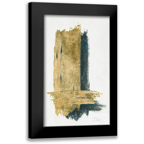 Pinto, Patricia 12x18 Black Modern Framed Museum Art Print Titled - On Gold II