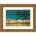 thumbnail image 1 of Pinto, Patricia 14x11 Gold Ornate Wood Framed with Double Matting Museum Art Print Titled - Sea Landscapes, 1 of 4