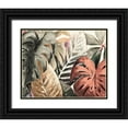 thumbnail image 1 of Pinto, Patricia 14x12 Black Ornate Wood Framed with Double Matting Museum Art Print Titled - Neutral Mystic Garden II, 1 of 4