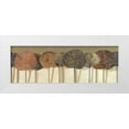 thumbnail image 1 of Pinto, Patricia 14x7 White Modern Wood Framed Museum Art Print Titled - Leaves Show II, 1 of 4