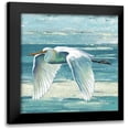 thumbnail image 1 of Pinto, Patricia 15x15 Black Modern Framed Museum Art Print Titled - Great Egret II, 1 of 5