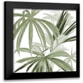 thumbnail image 1 of Pinto, Patricia 15x15 Black Modern Framed Museum Art Print Titled - Green Monstera Design II, 1 of 5