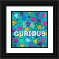 thumbnail image 1 of Pinto, Patricia 15x15 Black Ornate Wood Framed with Double Matting Museum Art Print Titled - Collage Pattern I, 1 of 4