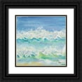 thumbnail image 1 of Pinto, Patricia 15x15 Black Ornate Wood Framed with Double Matting Museum Art Print Titled - Las Olas Square II, 1 of 4