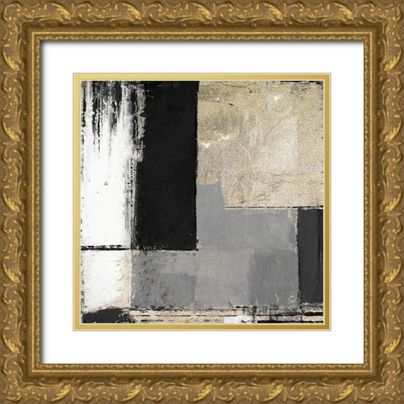Pinto, Patricia 15x15 Gold Ornate Wood Framed with Double Matting Museum Art Print Titled - Underground I