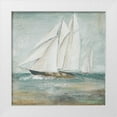 thumbnail image 1 of Pinto, Patricia 15x15 White Modern Wood Framed Museum Art Print Titled - Cape Cod Sailboat I, 1 of 4