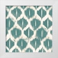 thumbnail image 1 of Pinto, Patricia 15x15 White Modern Wood Framed Museum Art Print Titled - Colored Ikats III, 1 of 4