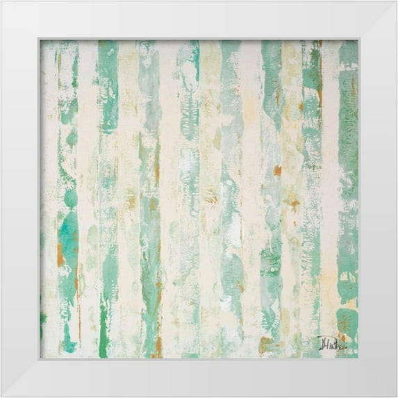 Pinto, Patricia 15x15 White Modern Wood Framed Museum Art Print Titled - Night Breeze II