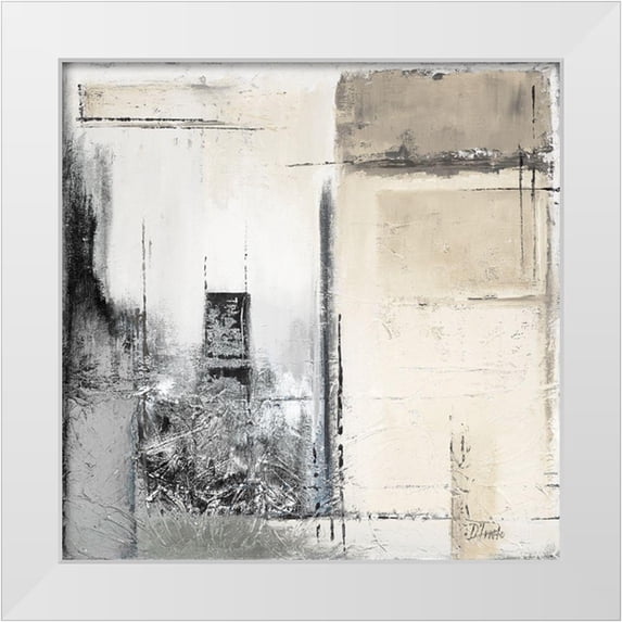 Pinto, Patricia 15x15 White Modern Wood Framed Museum Art Print Titled - Winter Dusk I