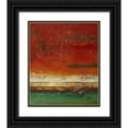 thumbnail image 1 of Pinto, Patricia 15x17 Black Ornate Wood Framed with Double Matting Museum Art Print Titled - Sea Landscapes I, 1 of 4