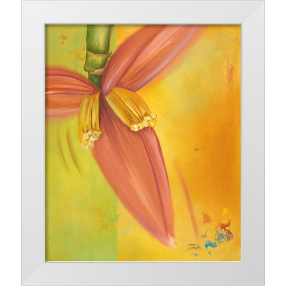 Pinto, Patricia 15x17 White Modern Wood Framed Museum Art Print Titled - Exotica II
