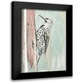 thumbnail image 1 of Pinto, Patricia 17x24 Black Modern Framed Museum Art Print Titled - Beige Woodpecker II, 1 of 5