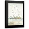 thumbnail image 1 of Pinto, Patricia 17x24 Black Modern Framed Museum Art Print Titled - Cape Cod Sailboat II, 1 of 5