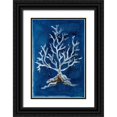 thumbnail image 1 of Pinto, Patricia 17x24 Black Ornate Wood Framed with Double Matting Museum Art Print Titled - White Corals II, 1 of 4