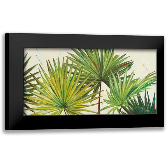 Pinto, Patricia 18x11 Black Modern Framed Museum Art Print Titled - Arte Verde II
